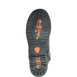 Harley Davidson Harley-Davidson Raine Steel Toe D83883 Womens Black Leather Motorcycle Boots -Harley Davidson Shop HDW D83883 110821 F21 IMG8 07