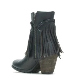 Harley Davidson Harley-Davidson Retta D83985 Womens Black Leather Ankle & Booties Boots -Harley Davidson Shop HDW D83985 102821 S18 IMG8 05