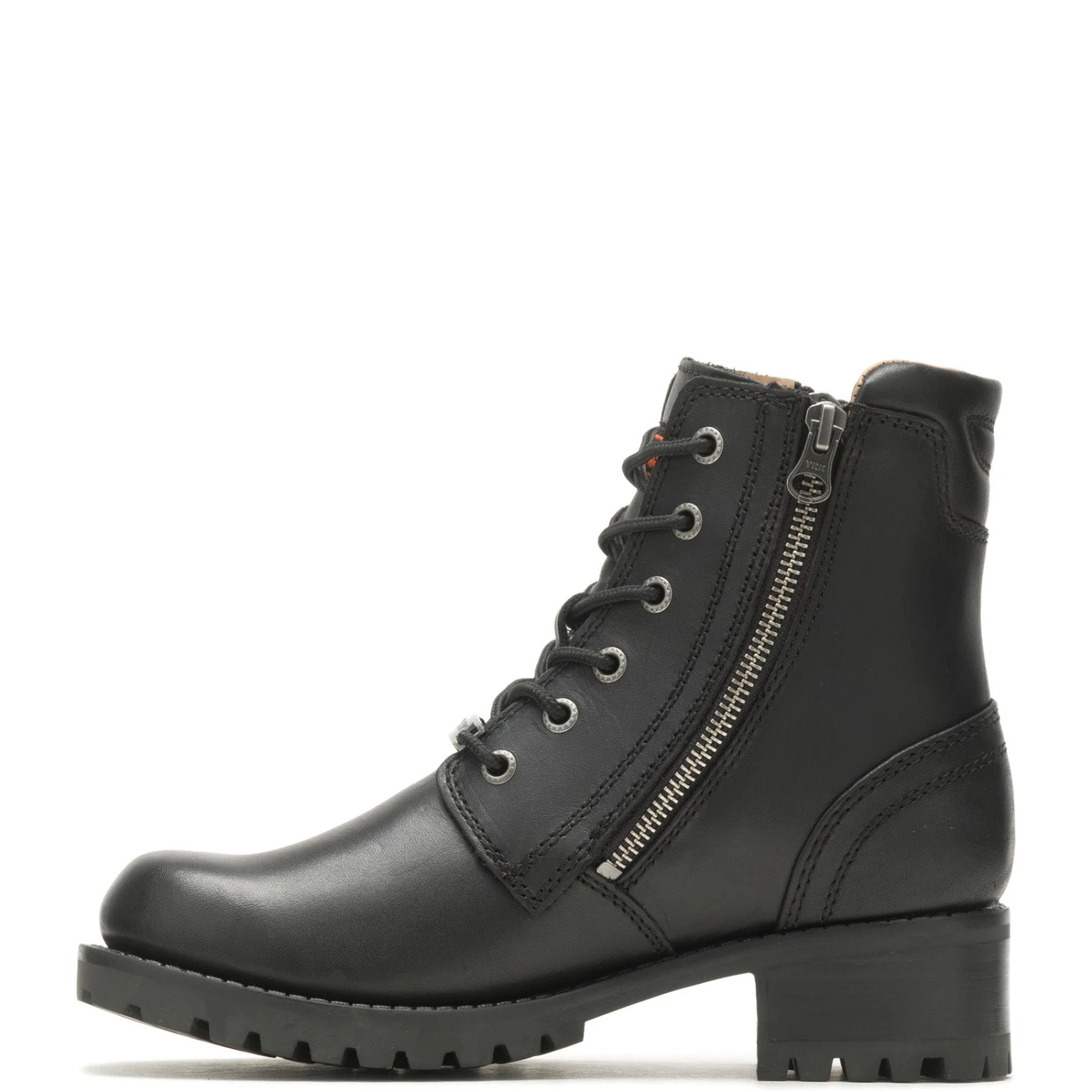 Harley Davidson Harley-Davidson Asher D84250 Womens Black Leather Motorcycle Boots 7 Harley Davidson Harley-Davidson Asher D84250 Womens Black Leather Motorcycle Boots - Image 5