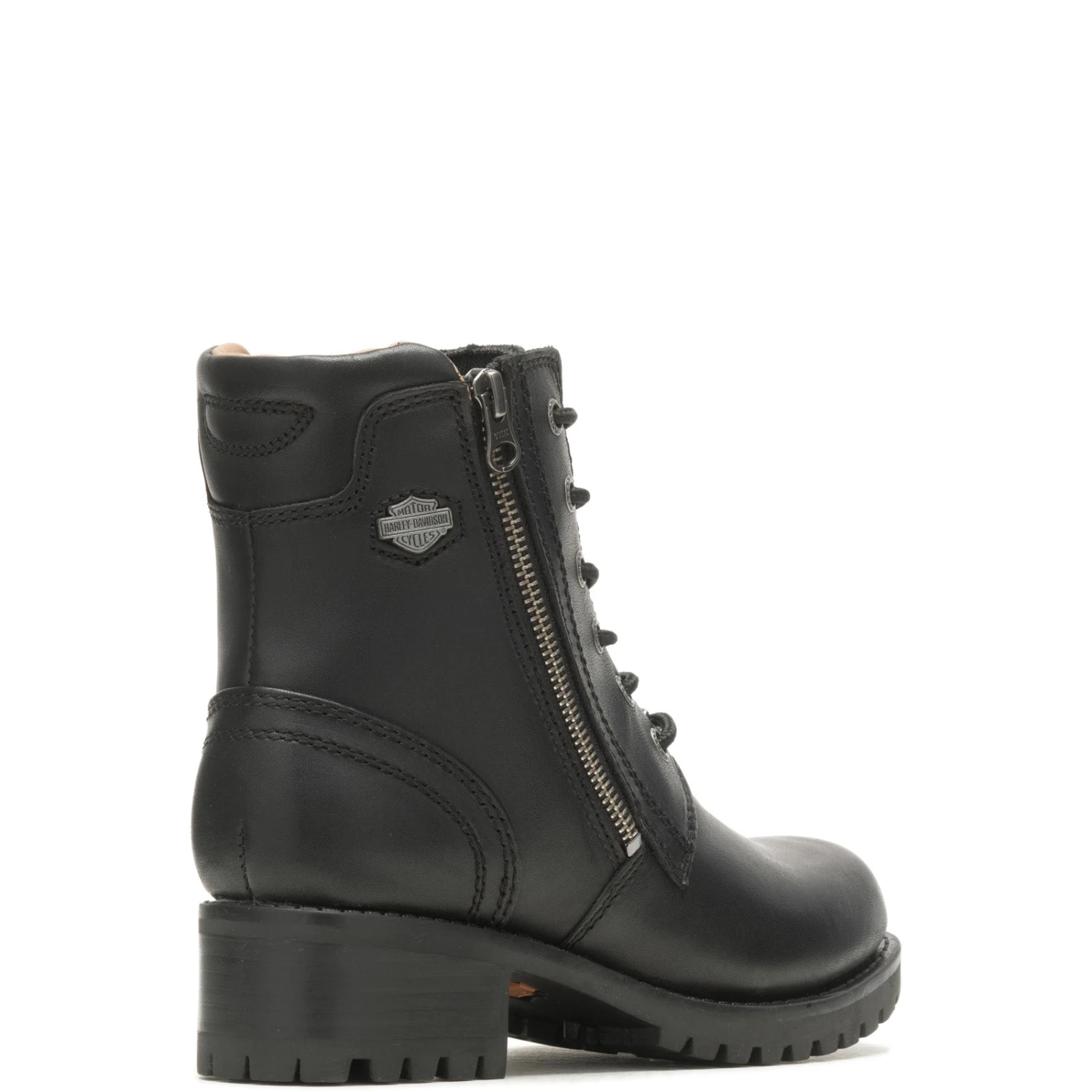 Harley Davidson Harley-Davidson Asher D84250 Womens Black Leather Motorcycle Boots 10 Harley Davidson Harley-Davidson Asher D84250 Womens Black Leather Motorcycle Boots - Image 8