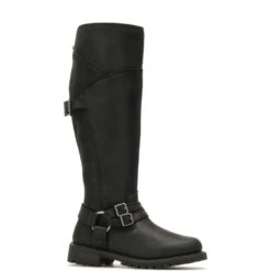 Harley Davidson Harley-Davidson Lomita D84325 Womens Black Leather Motorcycle Boots