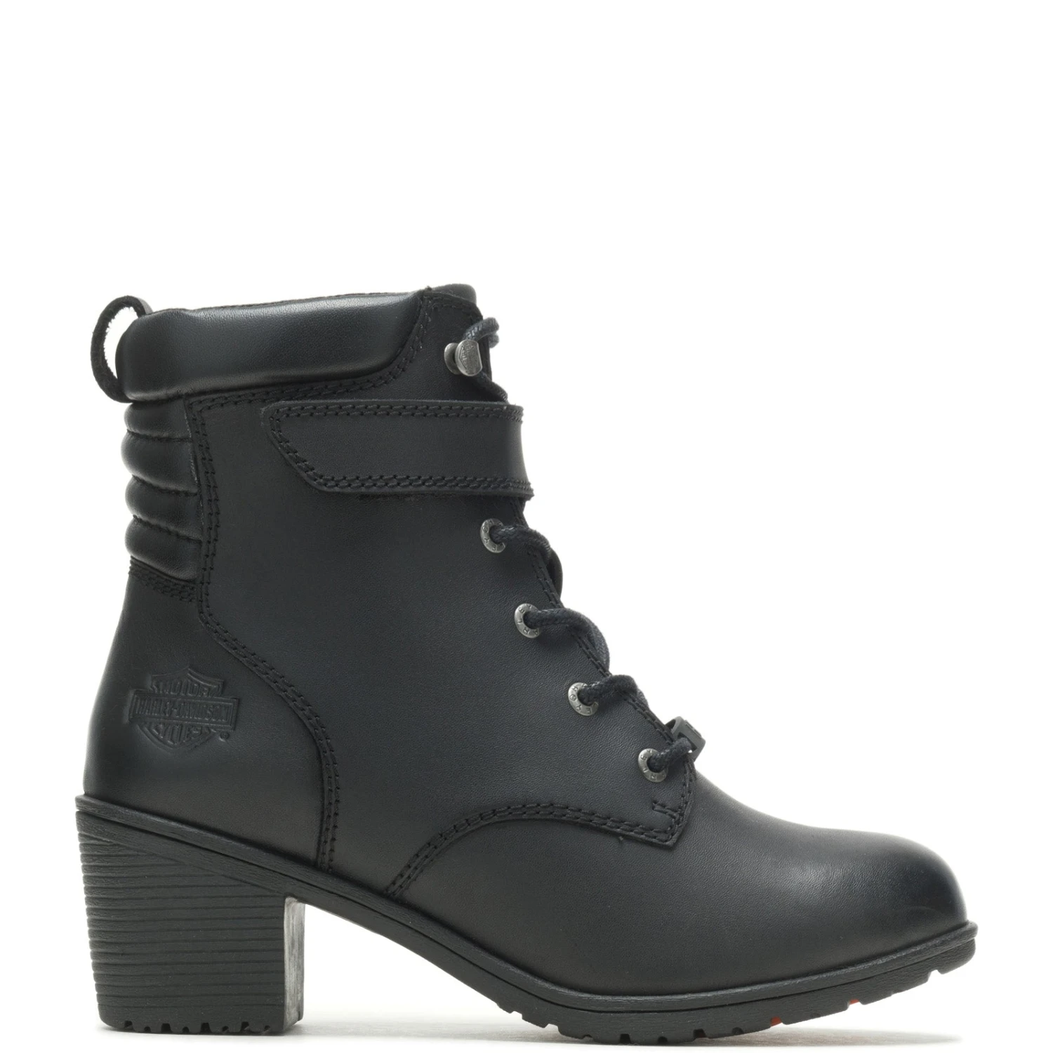 Harley Davidson Harley-Davidson Fannin 5" Lace D84642 Womens Black Leather Motorcycle Boots 3 Harley Davidson Harley-Davidson Fannin 5" Lace D84642 Womens Black Leather Motorcycle Boots