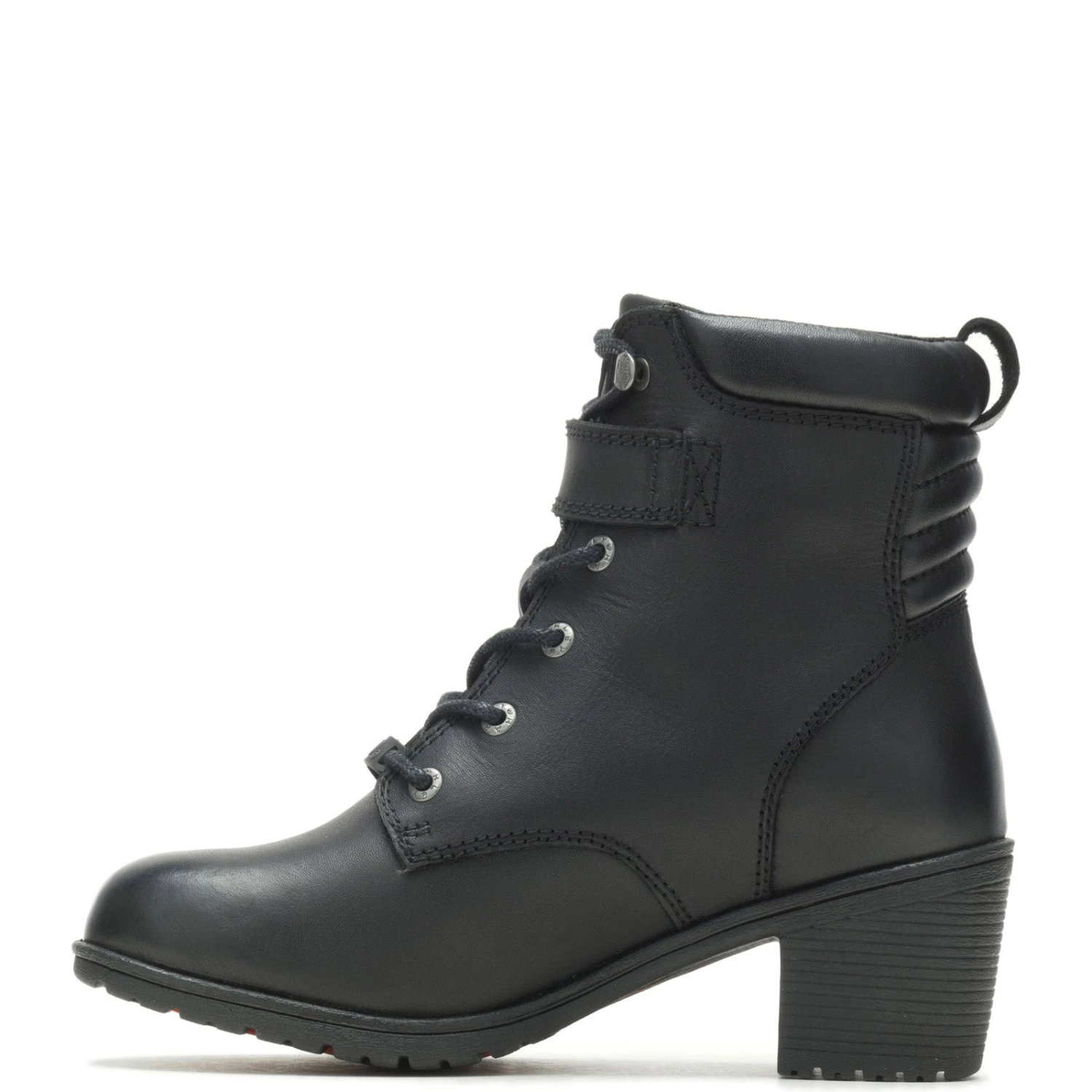 Harley Davidson Harley-Davidson Fannin 5" Lace D84642 Womens Black Leather Motorcycle Boots 8 Harley Davidson Harley-Davidson Fannin 5" Lace D84642 Womens Black Leather Motorcycle Boots - Image 6