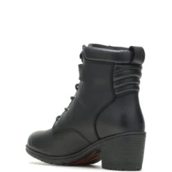 Harley Davidson Harley-Davidson Fannin 5" Lace D84642 Womens Black Leather Motorcycle Boots 19 Harley Davidson Harley-Davidson Fannin 5" Lace D84642 Womens Black Leather Motorcycle Boots -Harley Davidson Shop HDW D84642 042822 F20 IMG11 07