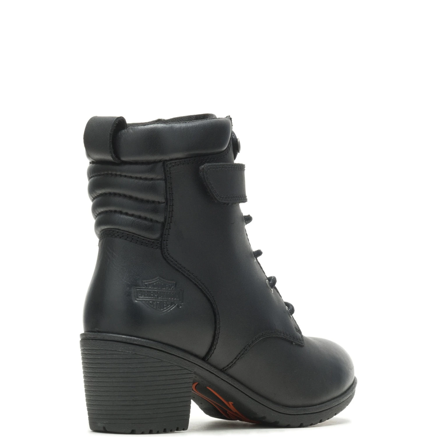 Harley Davidson Harley-Davidson Fannin 5" Lace D84642 Womens Black Leather Motorcycle Boots 11 Harley Davidson Harley-Davidson Fannin 5" Lace D84642 Womens Black Leather Motorcycle Boots - Image 9