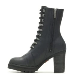 Harley Davidson Harley-Davidson Seneca 7" Lace Up D84701 Womens Black Motorcycle Boots 18 Harley Davidson Harley-Davidson Seneca 7" Lace Up D84701 Womens Black Motorcycle Boots -Harley Davidson Shop HDW D84701 050422 S21 IMG11 06