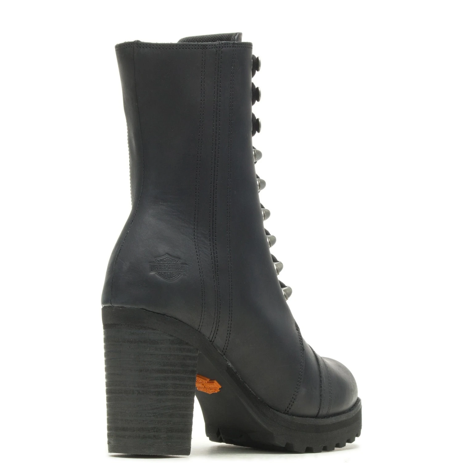 Harley Davidson Harley-Davidson Seneca 7" Lace Up D84701 Womens Black Motorcycle Boots 11 Harley Davidson Harley-Davidson Seneca 7" Lace Up D84701 Womens Black Motorcycle Boots - Image 9