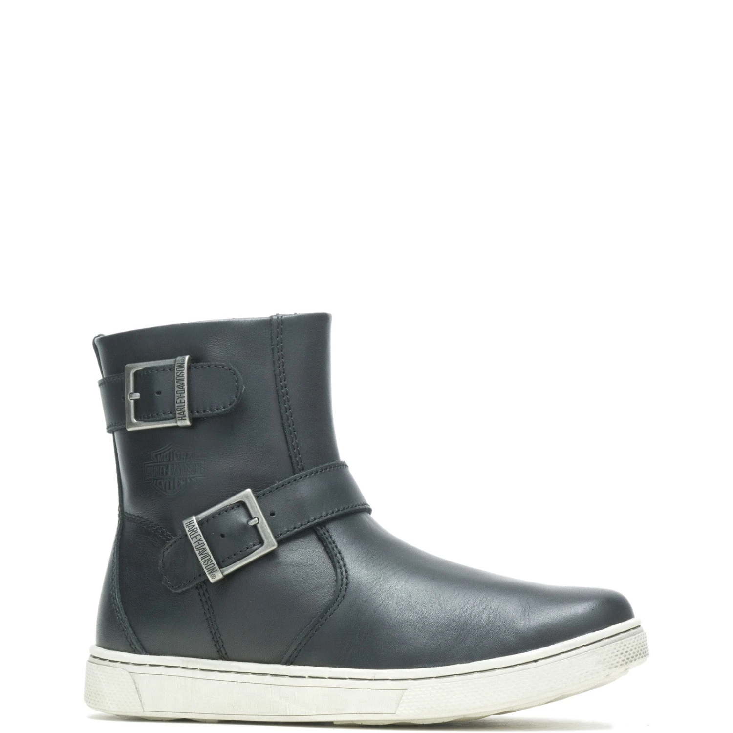 Harley Davidson Harley-Davidson Bateman Engineer D84708 Womens Black Leather Motorcycle Boots 4 Harley Davidson Harley-Davidson Bateman Engineer D84708 Womens Black Leather Motorcycle Boots - Image 2