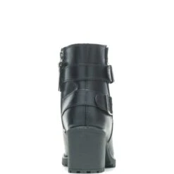 Harley Davidson Harley-Davidson Lalanne DBL Strap D84711 Womens Black Motorcycle Boots -Harley Davidson Shop HDW D84711 102821 S21 IMG8 06