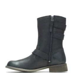 Harley Davidson Harley-Davidson Dorilee 7" Engineer D84751 Womens Black Motorcycle Boots -Harley Davidson Shop HDW D84751 102821 F21 IMG9 05
