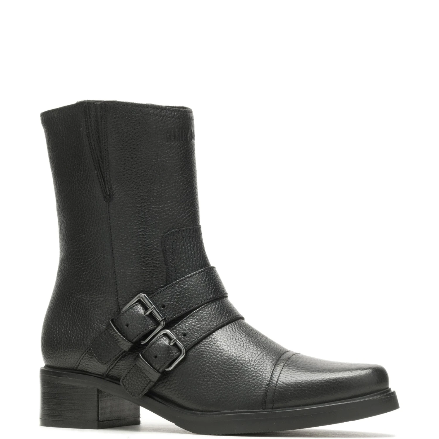 Harley Davidson Harley-Davidson Jerilyn DBL Buckle D84754 Womens Black Motorcycle Boots 4 Harley Davidson Harley-Davidson Jerilyn DBL Buckle D84754 Womens Black Motorcycle Boots - Image 2