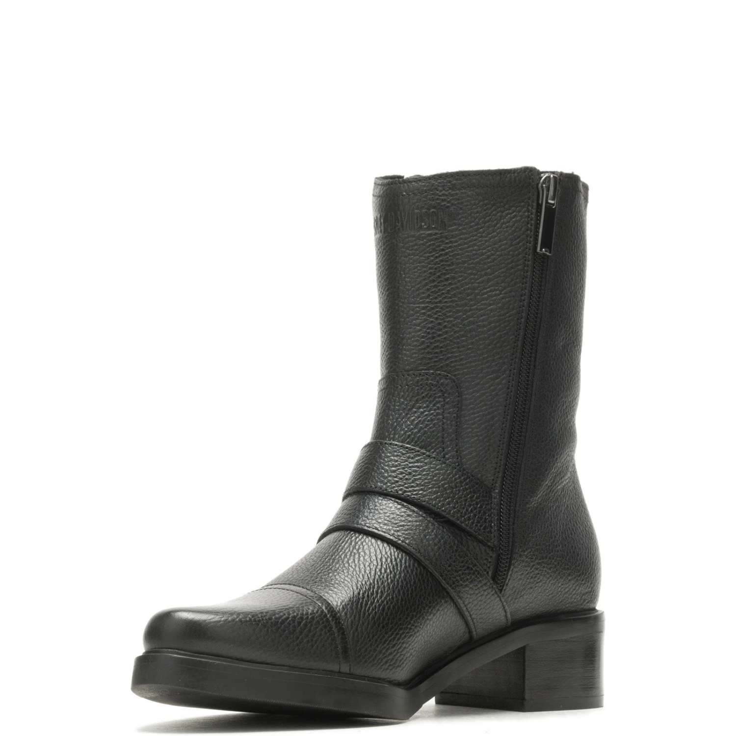 Harley Davidson Harley-Davidson Jerilyn DBL Buckle D84754 Womens Black Motorcycle Boots 7 Harley Davidson Harley-Davidson Jerilyn DBL Buckle D84754 Womens Black Motorcycle Boots - Image 5