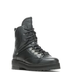 Harley Davidson Harley-Davidson Aldrin 6" Lace D84756 Womens Black Leather Motorcycle Boots -Harley Davidson Shop HDW D84756 030722 F21 IMG11 03