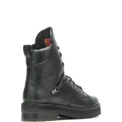 Harley Davidson Harley-Davidson Aldrin 6" Lace D84756 Womens Black Leather Motorcycle Boots -Harley Davidson Shop HDW D84756 030722 F21 IMG11 09