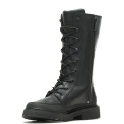 Harley Davidson Harley-Davidson Akers 9" Lace D84764 Womens Black Leather Motorcycle Boots -Harley Davidson Shop HDW D84764 030722 F21 IMG10 05