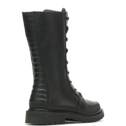Harley Davidson Harley-Davidson Akers 9" Lace D84764 Womens Black Leather Motorcycle Boots -Harley Davidson Shop HDW D84764 030722 F21 IMG10 08