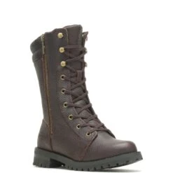 Harley Davidson Harley-Davidson Nolana 9" D84769 Womens Brown Leather Motorcycle Boots -Harley Davidson Shop HDW D84769 030722 F21 IMG11 03