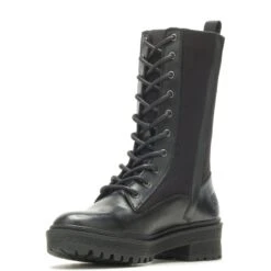 Harley Davidson Harley-Davidson Valene 9" D84779 Womens Black Leather Motorcycle Boots -Harley Davidson Shop HDW D84779 012422 S22 IMG8 03