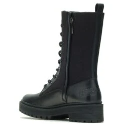 Harley Davidson Harley-Davidson Valene 9" D84779 Womens Black Leather Motorcycle Boots -Harley Davidson Shop HDW D84779 012422 S22 IMG8 04