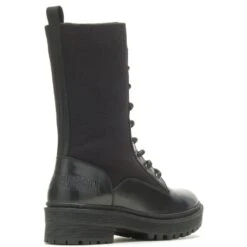 Harley Davidson Harley-Davidson Valene 9" D84779 Womens Black Leather Motorcycle Boots -Harley Davidson Shop HDW D84779 012422 S22 IMG8 06