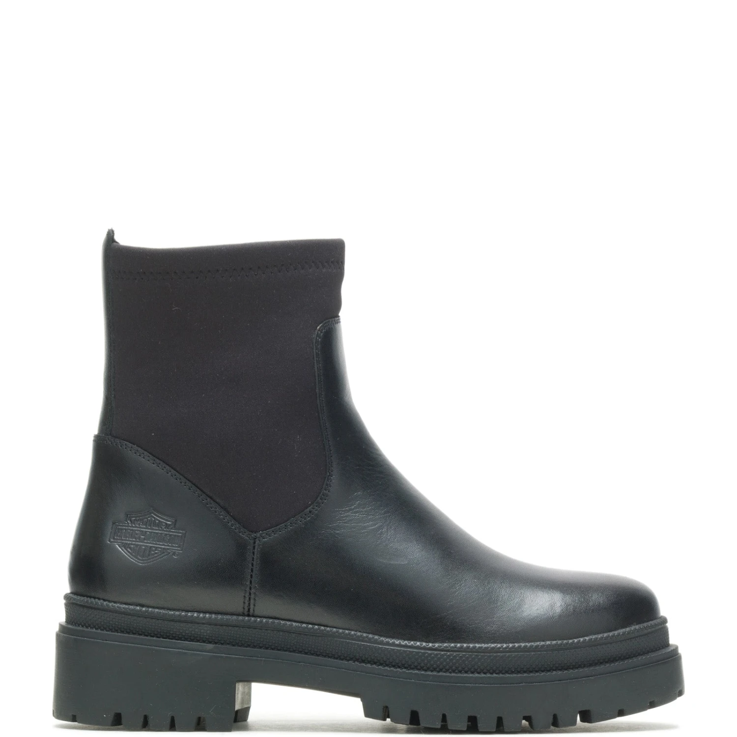 Harley Davidson Harley-Davidson Lenora 6" D84782 Womens Black Leather Casual Dress Boots 3 Harley Davidson Harley-Davidson Lenora 6" D84782 Womens Black Leather Casual Dress Boots