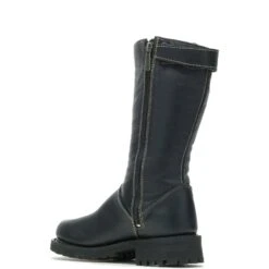 Harley Davidson Harley-Davidson Melia D85054 Womens Black Leather Motorcycle Boots -Harley Davidson Shop HDW D85054 102821 F07 IMG9 06