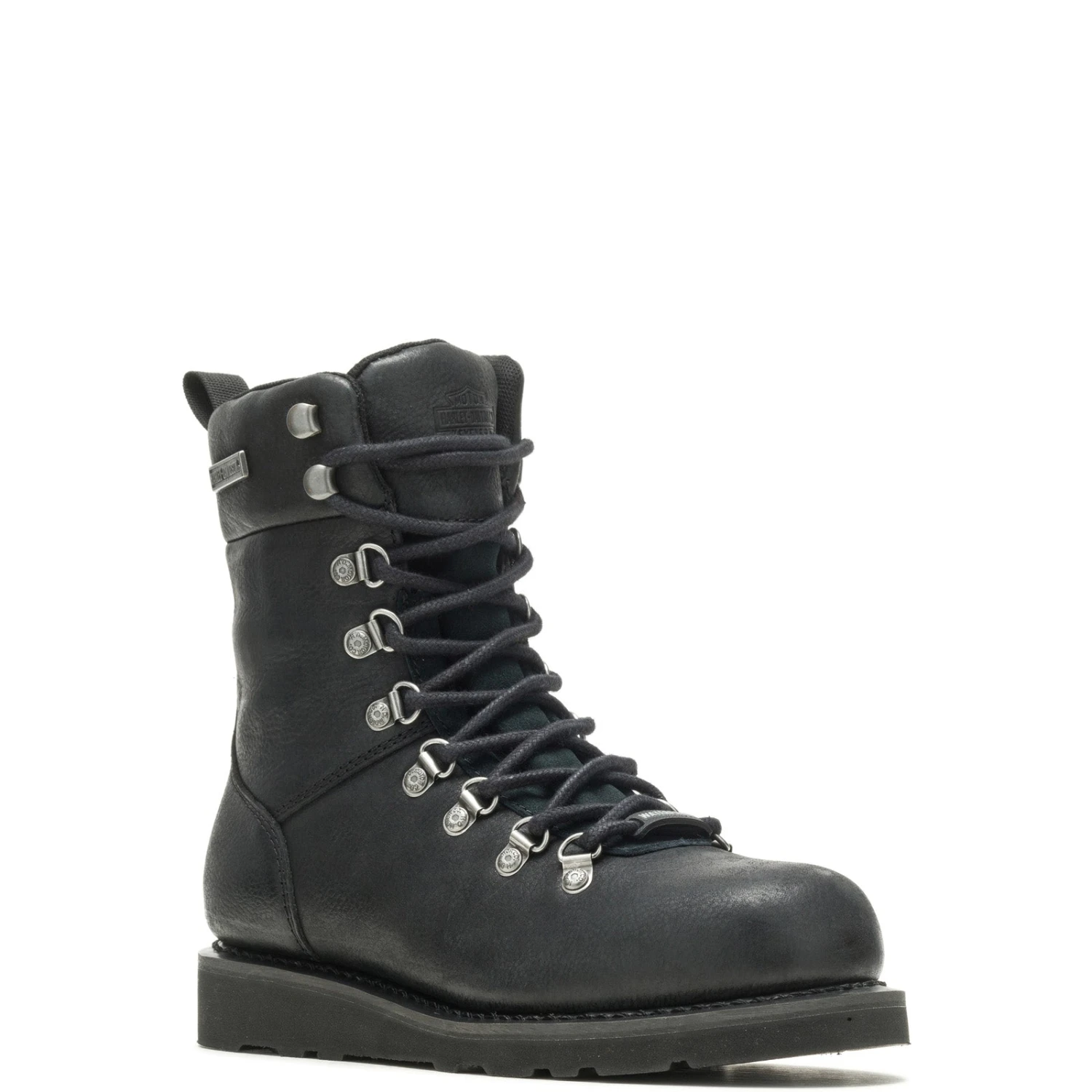 Harley Davidson Harley-Davidson Denway 7" D87231 Womens Black Leather Motorcycle Boots 4 Harley Davidson Harley-Davidson Denway 7" D87231 Womens Black Leather Motorcycle Boots - Image 2