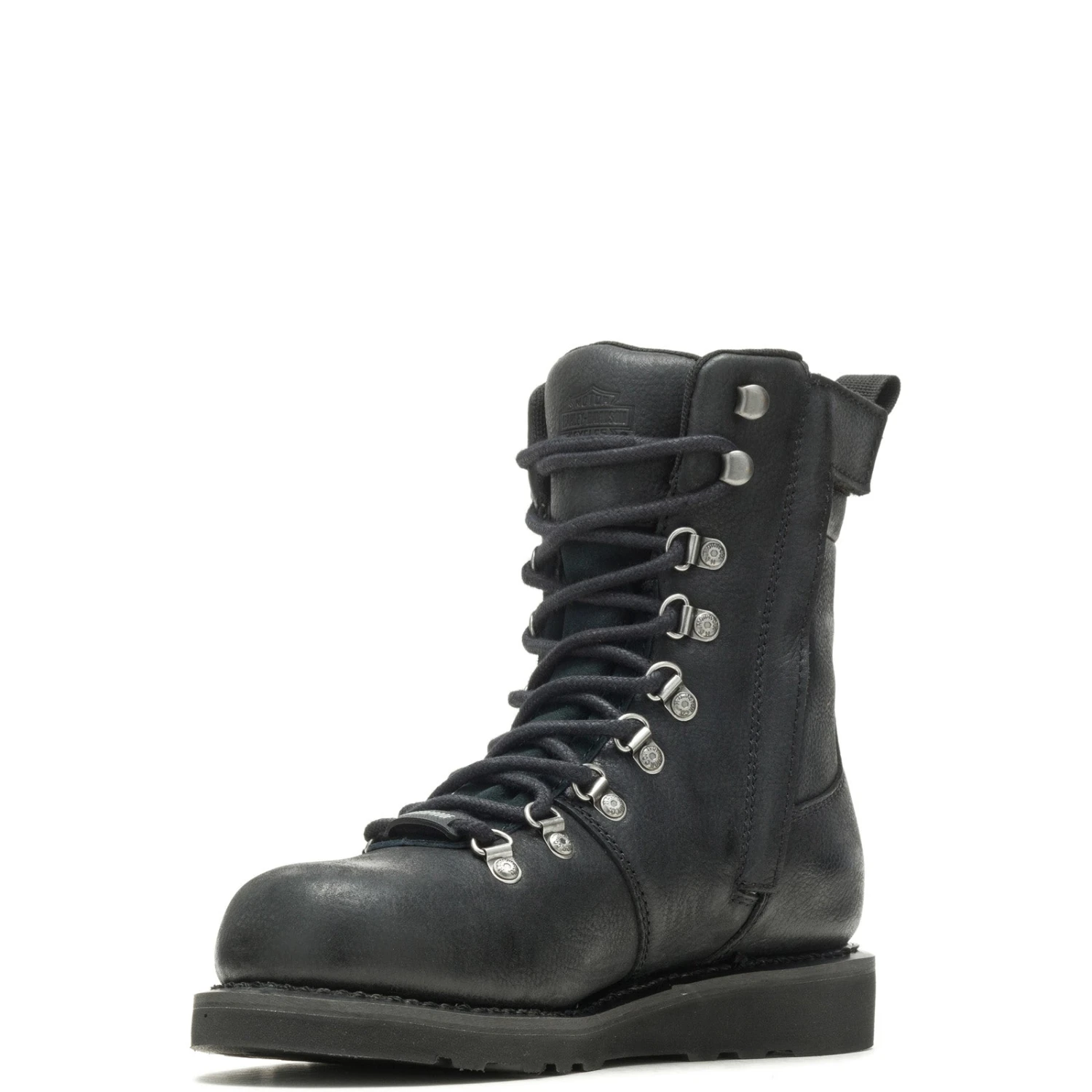Harley Davidson Harley-Davidson Denway 7" D87231 Womens Black Leather Motorcycle Boots 5 Harley Davidson Harley-Davidson Denway 7" D87231 Womens Black Leather Motorcycle Boots - Image 3