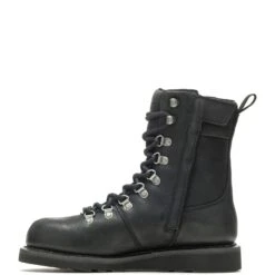 Harley Davidson Harley-Davidson Denway 7" D87231 Womens Black Leather Motorcycle Boots 10 Harley Davidson Harley-Davidson Denway 7" D87231 Womens Black Leather Motorcycle Boots -Harley Davidson Shop HDW D87231 012422 S22 IMG5 04