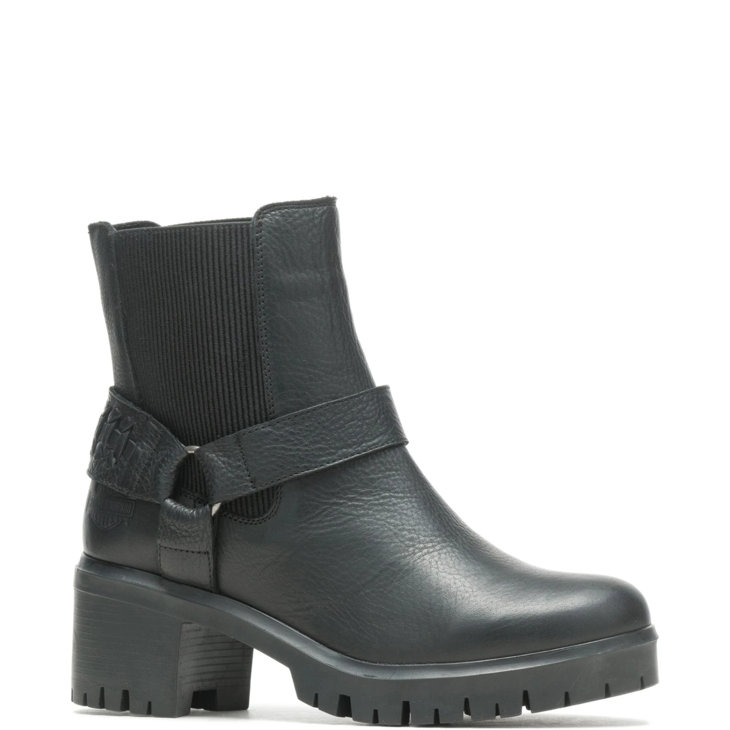 Harley Davidson Harley-Davidson Rexene D87250 Womens Black Leather Motorcycle Boots 4 Harley Davidson Harley-Davidson Rexene D87250 Womens Black Leather Motorcycle Boots - Image 2