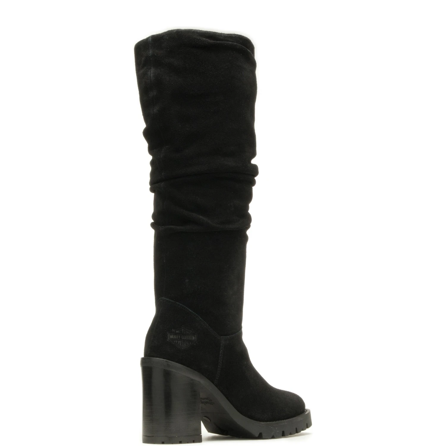 Harley Davidson Harley-Davidson Averhill D87251 Womens Black Suede Motorcycle Boots 11 Harley Davidson Harley-Davidson Averhill D87251 Womens Black Suede Motorcycle Boots - Image 9