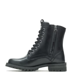 Harley Davidson Harley-Davidson Walsen 5" Lace D87254 Womens Black Leather Motorcycle Boots 18 Harley Davidson Harley-Davidson Walsen 5" Lace D87254 Womens Black Leather Motorcycle Boots -Harley Davidson Shop HDW D87254 031722 F22 IMG11 06
