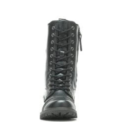 Harley Davidson Harley-Davidson Walsen 8" Lace D87256 Womens Black Leather Motorcycle Boots -Harley Davidson Shop HDW D87256 031722 F22 IMG11 04