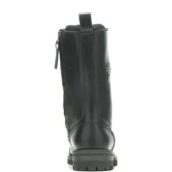 Harley Davidson Harley-Davidson Walsen 8" Lace D87256 Womens Black Leather Motorcycle Boots -Harley Davidson Shop HDW D87256 031722 F22 IMG11 08