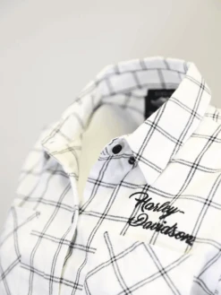 Harley Davidson Harley-Davidson Women's White Black Check L/S Woven Shirt (S02) 16 Harley Davidson Harley-Davidson Women's White Black Check L/S Woven Shirt (S02) -Harley Davidson Shop aeca4b84 87d4 5373 9384 0cdc154da232
