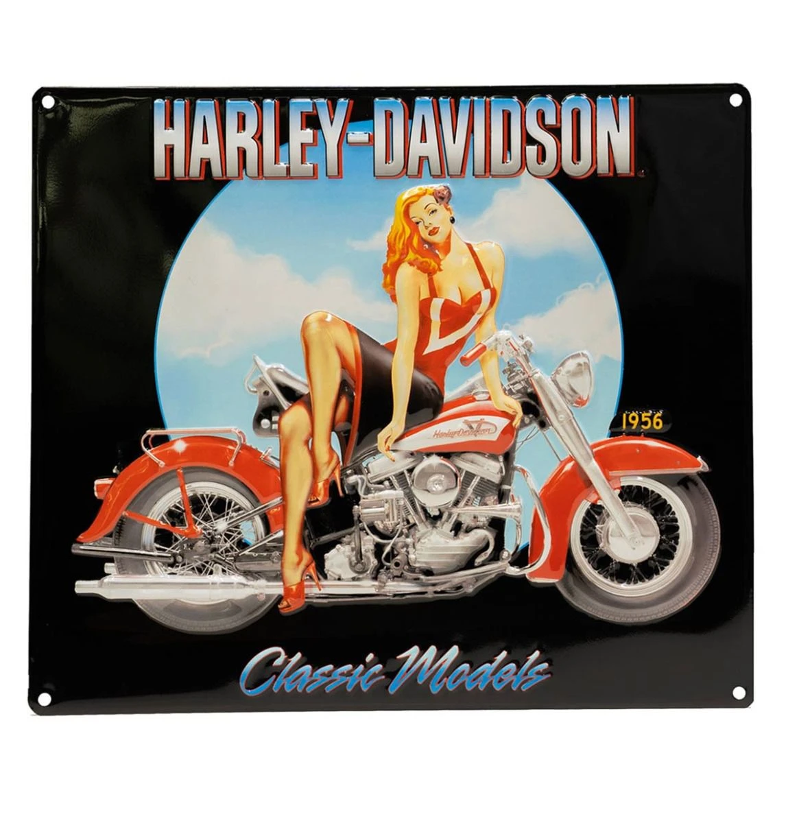 Harley Davidson Harley-Davidson Classic Models Tin Sign - 38 X 33cm 3 Harley Davidson Harley-Davidson Classic Models Tin Sign - 38 X 33cm