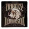 Harley Davidson Harley-Davidson Eagle Stare Tin Sign - 37 X 37cm 1 Harley Davidson Harley-Davidson Eagle Stare Tin Sign - 37 X 37cm -Harley Davidson Shop ar2011891 harley eagle stare sign