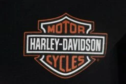 Harley Davidson Harley-Davidson Women's T-Shirt Iconic Zippered Round Neck Henley (S18) -Harley Davidson Shop b51c7c92 85a0 5df8 840e 9b0868e1ddd4