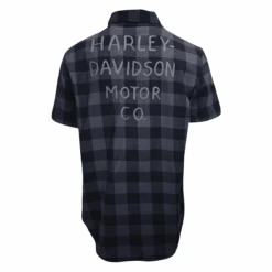 Harley Davidson Harley-Davidson Men's Navy Box Plaid S/S Woven Shirt (S04) 14 Harley Davidson Harley-Davidson Men's Navy Box Plaid S/S Woven Shirt (S04) -Harley Davidson Shop b865ab35 7466 5f74 9b71 7792561174ac