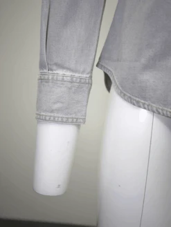 Harley Davidson Harley-Davidson Men's Grey Denim L/S Woven Shirt (S05) -Harley Davidson Shop bf6748ae 6d77 557b a6bd 9a1214427262