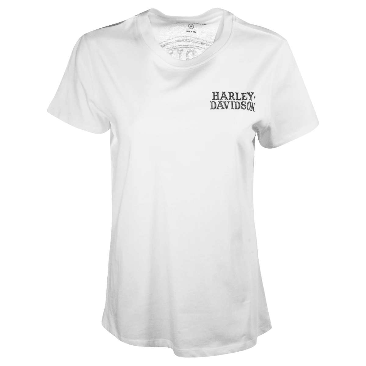 Harley Davidson Harley-Davidson Women's T-Shirt Bright White Forever Freedom Eagle (S07) 4 Harley Davidson Harley-Davidson Women's T-Shirt Bright White Forever Freedom Eagle (S07) - Image 2