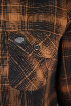 Harley Davidson Harley-Davidson Women's Brown Black Plaid L/S Woven Shirt 12 Harley Davidson Harley-Davidson Women's Brown Black Plaid L/S Woven Shirt -Harley Davidson Shop c4140b07 c46b 510e 853a 2f02c3d5a606