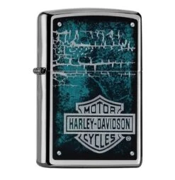 Harley Davidson Zippo Lighter Harley-Davidson Logo Blue