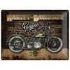 Harley Davidson Harley-Davidson Brick Wall Metal Sign 30 X 40 Cm -Harley Davidson Shop czna 23124 xxl