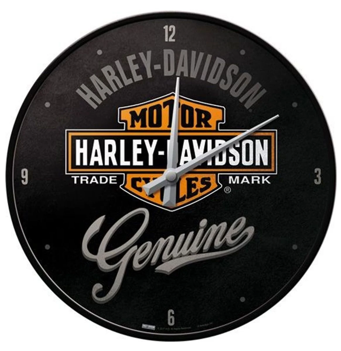 Harley Davidson Harley-Davidson Genuine Wall Clock 3 Harley Davidson Harley-Davidson Genuine Wall Clock