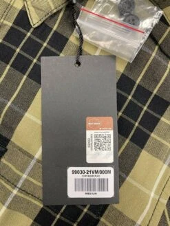 Harley Davidson Harley-Davidson Men's Metallic Sunburst Green Plaid S/S Woven Shirt (S10) -Harley Davidson Shop d043c29b 1870 570d ae82 302f513f1540