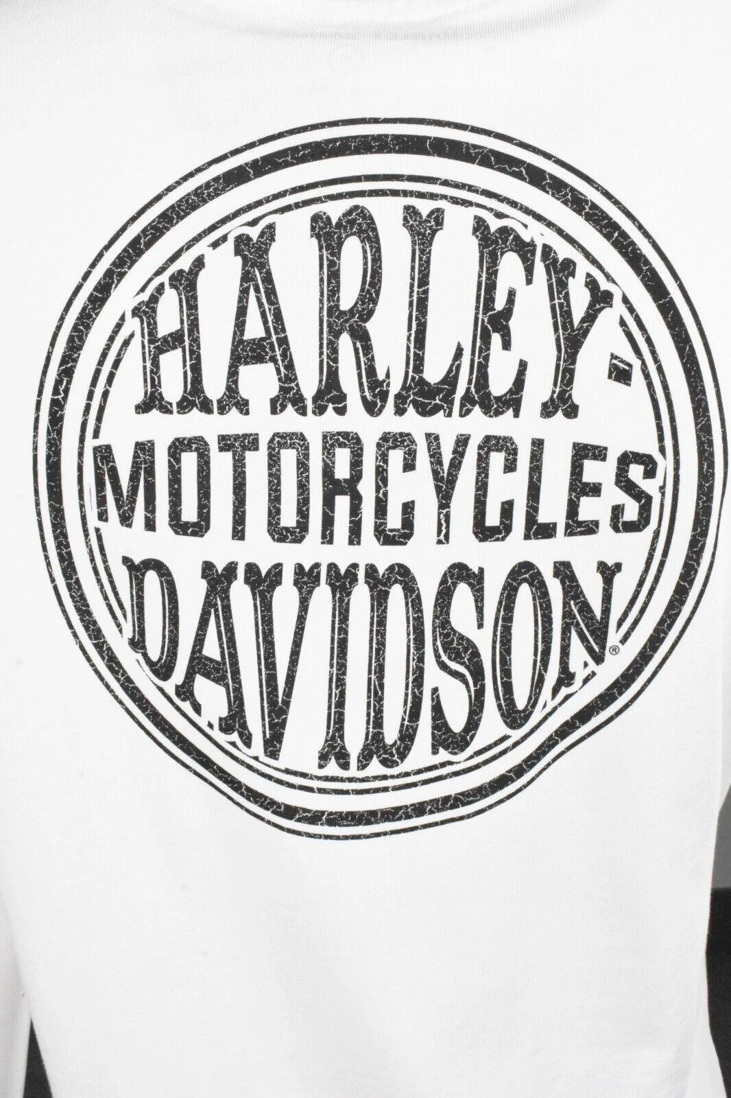 Harley Davidson Harley-Davidson Women's T-Shirt Bright White Forever Freedom Eagle (S07) 8 Harley Davidson Harley-Davidson Women's T-Shirt Bright White Forever Freedom Eagle (S07) - Image 6