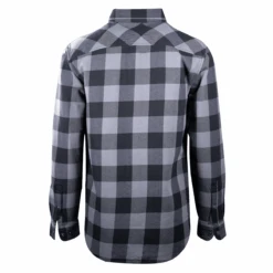Harley Davidson Harley-Davidson Men's Blue Grey Black Plaid Snap On Button L/S Woven Shirt (S16) -Harley Davidson Shop d70ab81c bdf8 55f0 b92f a8e67620e4ee