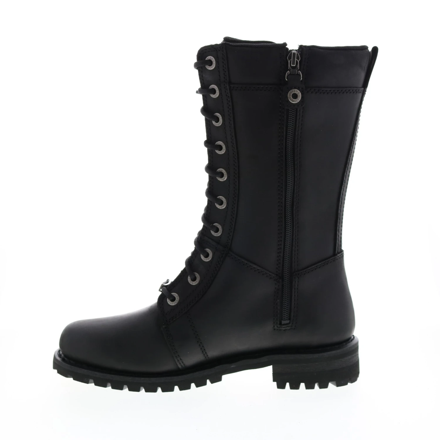 Harley Davidson Harley-Davidson Harnett D84472 Womens Black Leather Motorcycle Boots 7 Harley Davidson Harley-Davidson Harnett D84472 Womens Black Leather Motorcycle Boots - Image 5