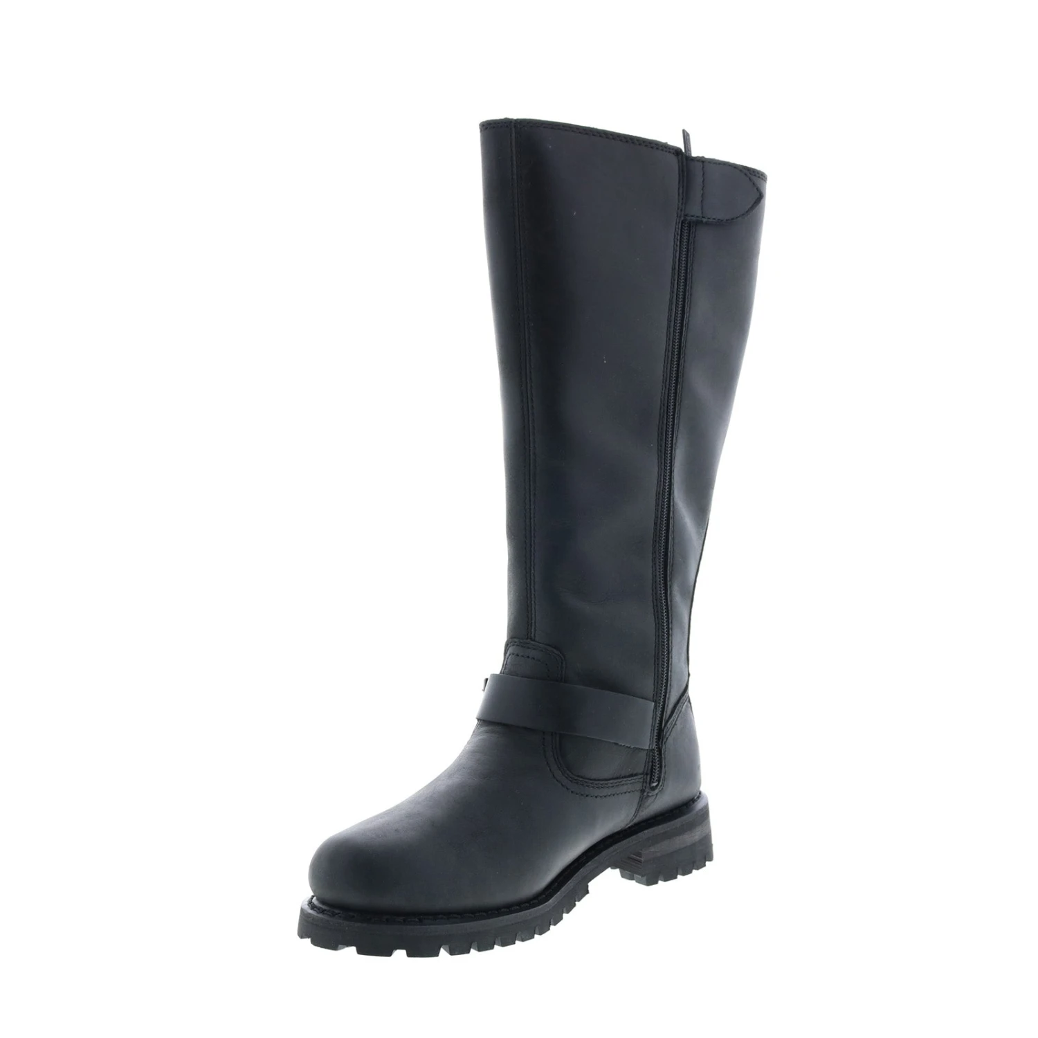 Harley Davidson Harley-Davidson Bremerton D84647 Womens Black Leather Motorcycle Boots 6 Harley Davidson Harley-Davidson Bremerton D84647 Womens Black Leather Motorcycle Boots - Image 4